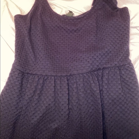 Navy blue romper. Size large, with pockets and adjustable. - Picture 2 of 2